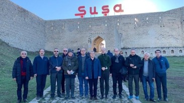 Aziz Sancar, Karabağ’da şükür namazı kıldı