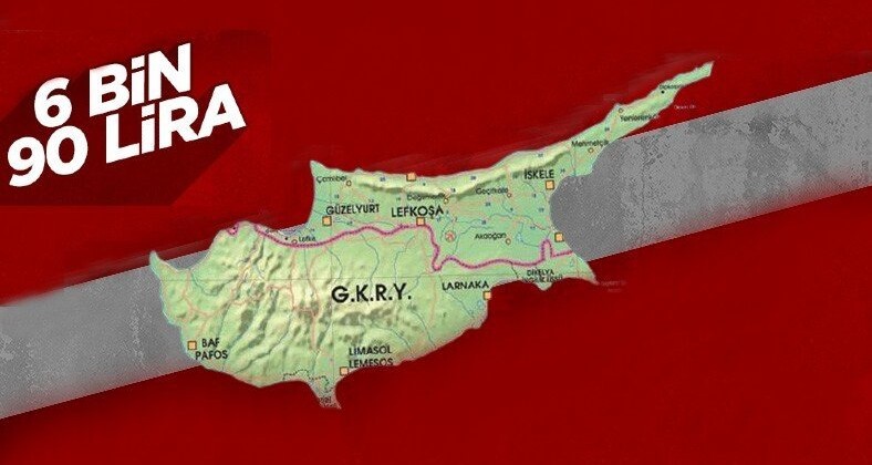 KKTC’de 2022 asgari ücreti 6 bin 90 TL oldu