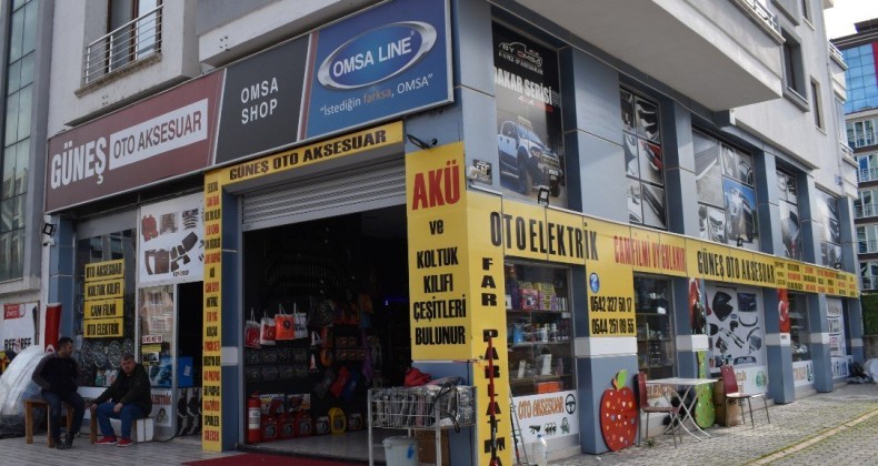 Güneş oto aksesuar Atakum’da