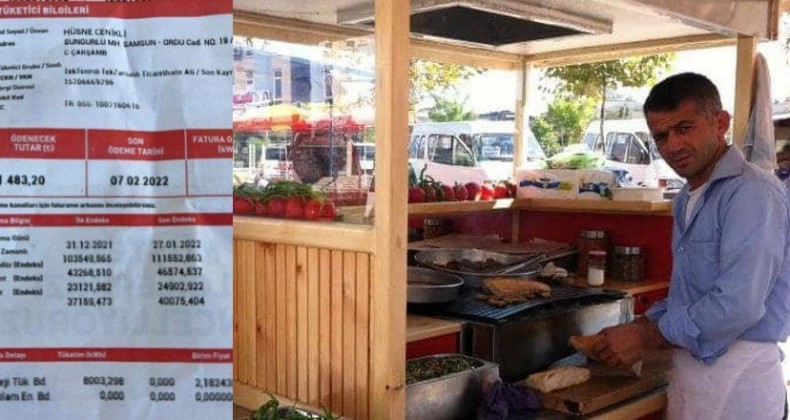 Köfteci esnafa rekor elektrik faturası!