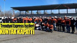 Trendyol Express çalışanları, Samsun’da eylem yaptı!