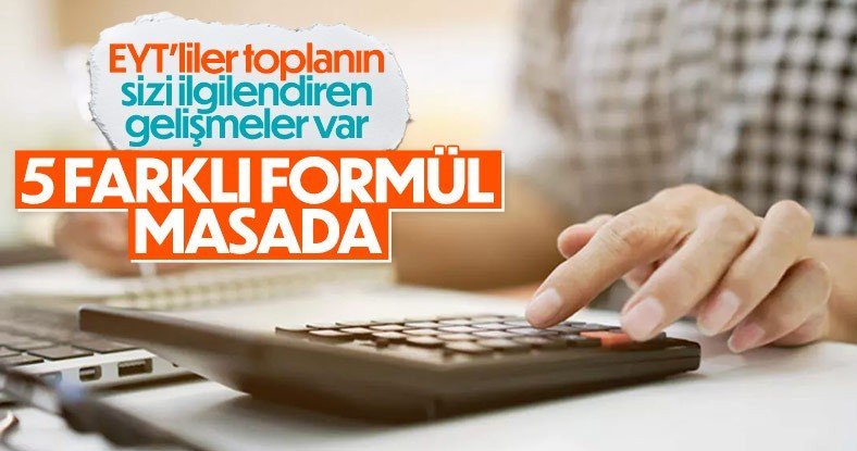 EYT sorununun çözümü için formüller