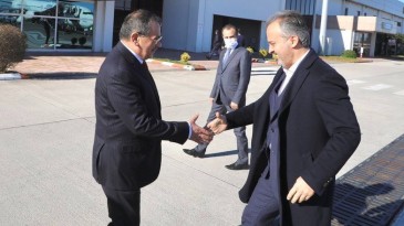 Bursa Büyükşehir Belediye Başkanı Aktaş, Bursaspor maçı için geldi