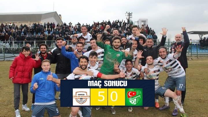 Ladik Belediyespor, Amasyaspor’a darbe vurdu