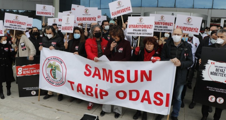 Samsun’da Doktorlar İş Bıraktı!