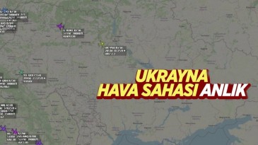 Ukrayna hava sahası sivil uçuşlara kapatıldı