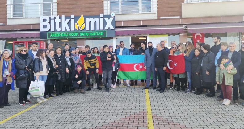 Azerbaycan’dan Nevruz için Karadeniz’e geldiler