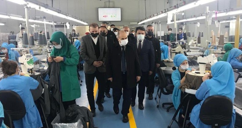 Vali Dağlı, Kavak’ta incelemelerde bulundu