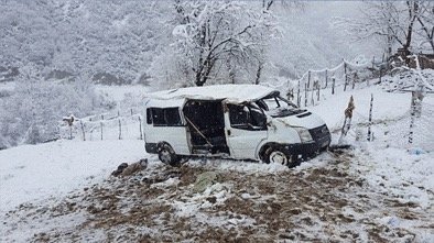Samsun’daki kaza ikizleri ayırdı