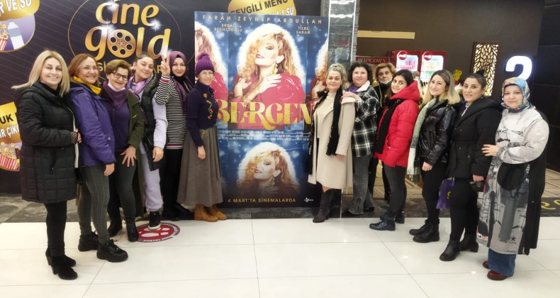 Mor Ayna Kadın Platformu üyeleri “Bergen” filmini izledi