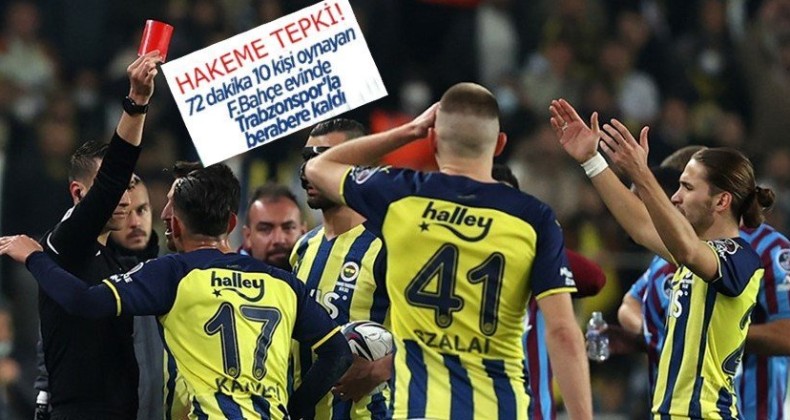 Fenerbahçe:1 Trabzonspor: 1