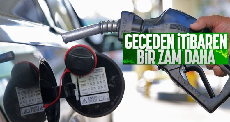 Benzin ve motorine büyük zam