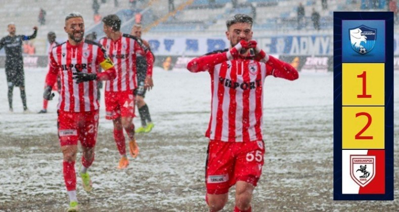 Samsunspor, Erzurum’dan 3 puanla dönüyor