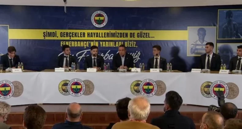 Fenerbahçe’de 6 imza birden! Ali Koç: Bugün tarihi bir gün…