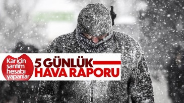 Meteoroloji’den kuvvetli ve yoğun kar uyarısı