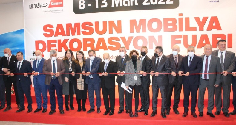 Samsun’da 6. Mobilya ve Dekorasyon Fuarı kapılarını ziyaretçilerine açtı