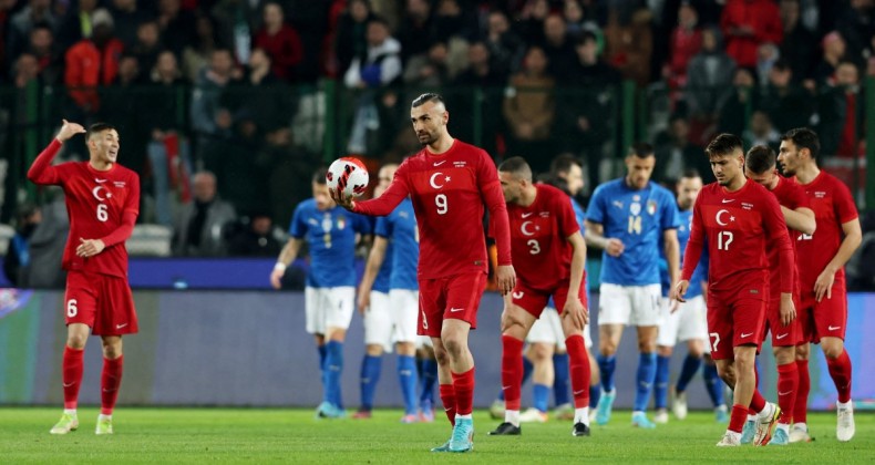 Milli Takımımız, dostluk maçında İtalya’ya 3-2 mağlup oldu