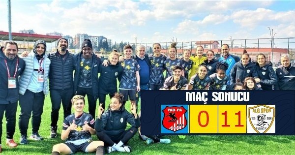 YABPA Spor: 0 Gaziantep ALG Spor: 11