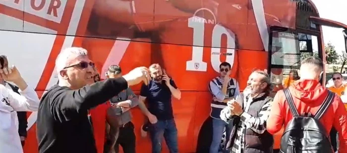 Yılport Samsunsporlu taraftarlardan futbolculara tepki!