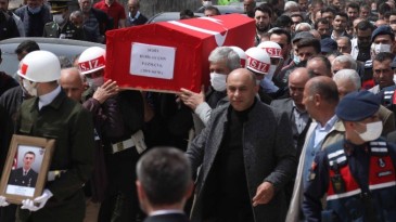 Şehit Kubilay Çon, Havza’da son yolculuğuna uğurlandı