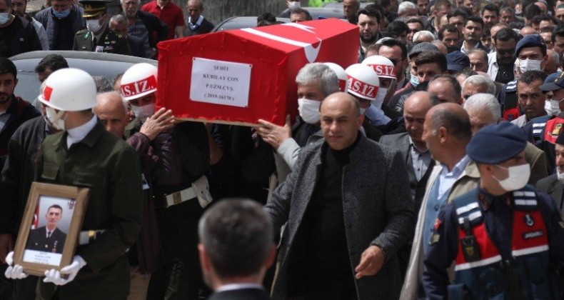 Şehit Kubilay Çon, Havza’da son yolculuğuna uğurlandı