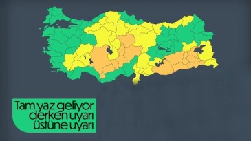 Meteoroloji’den sarı ve turuncu kodlu uyarı!