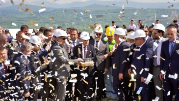 Havza ‘da 10 fabrika için temel atma töreni düzenlendi