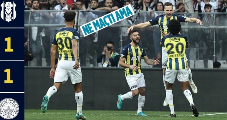 Eksik Fenerbahçe, Beşiktaş ile berabere kaldı