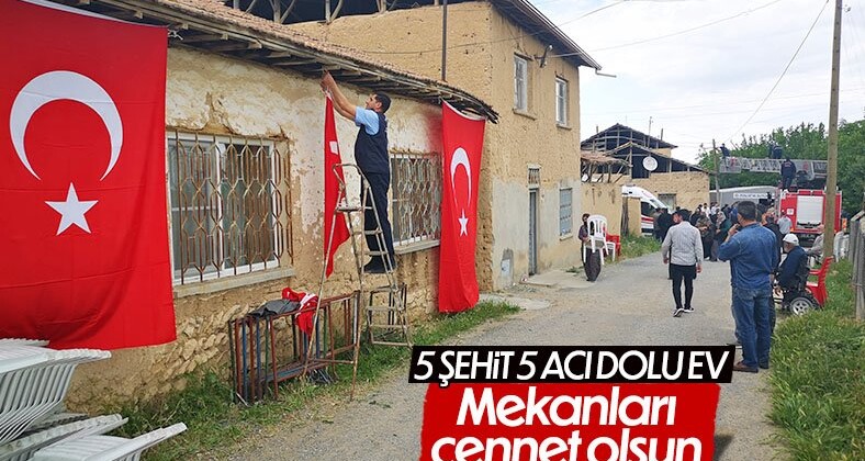 Şehitlerimizin baba ocaklarında yas var