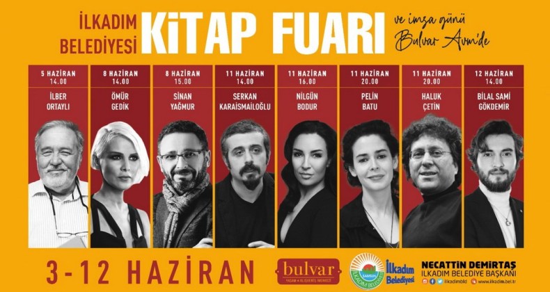 İlkadım Belediyesi kitap fuarı kapılarını açıyor