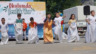 Çarşamba’da “Okulumda Şenlik Var Projesi” uygulanıyor