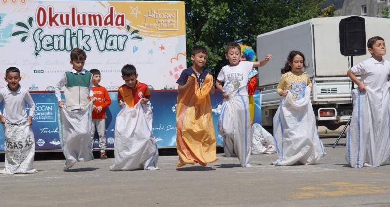 Çarşamba’da “Okulumda Şenlik Var Projesi” uygulanıyor