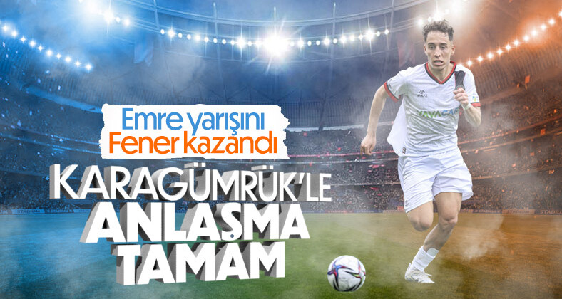 Fenerbahçe, Emre Mor transferini bitirdi