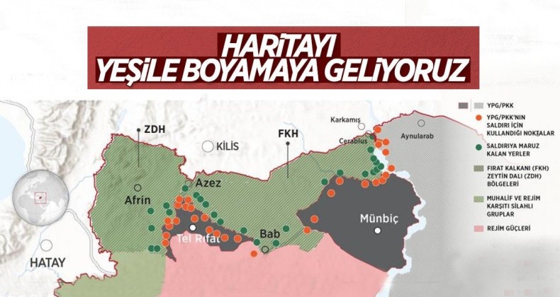 Münbiç ve Tel Rıfat, 6 yıldır YPG/PKK işgalinde