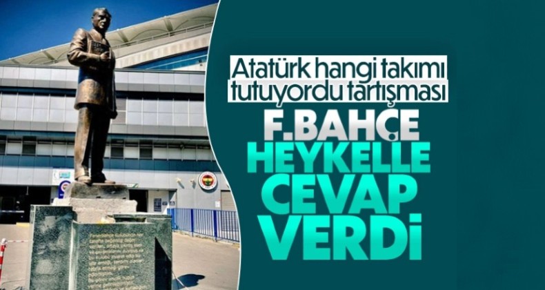 Fenerbahçe’den Atatürk heykeli
