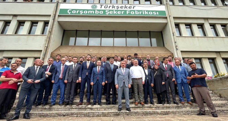 Mustafa Destici: “Çarşamba şeker fabrikası tekrar faaliyete geçmeli”