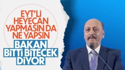 Vedat Bilgin’den EYT mesajı
