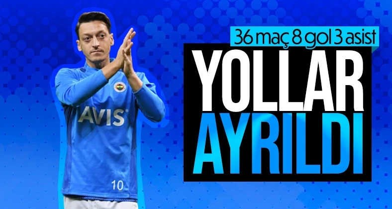 Fenerbahçe, Mesut Özil ile yolları ayırdı