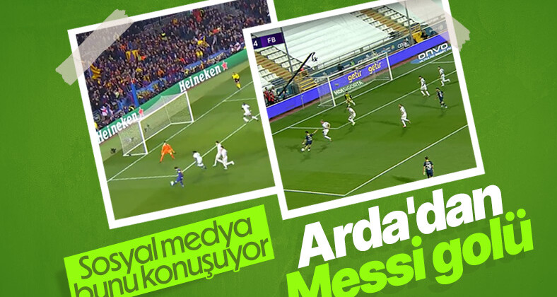 Arda Güler’in golü Lionel Messi’ye benzetildi