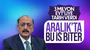 EYT’de görüşmeler hızlandı: Vedat Bilgin aralık ayını işaret etti