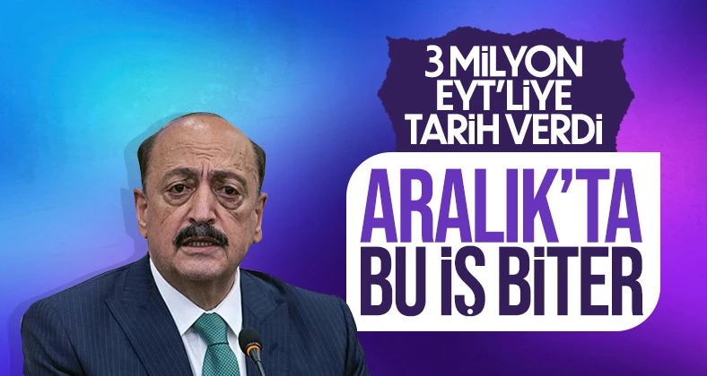 EYT’de görüşmeler hızlandı: Vedat Bilgin aralık ayını işaret etti