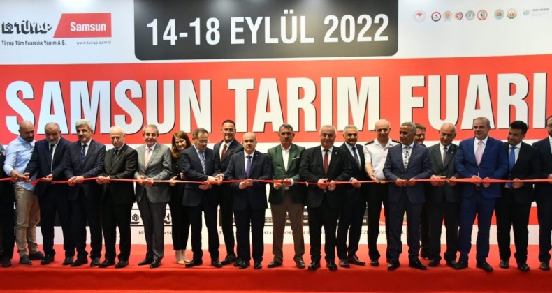 Samsun Tarım Fuarı kapılarını 7. defa açtı