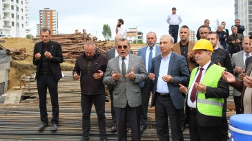 Hasta ve Refakatçı Evinin Temeli Atıldı