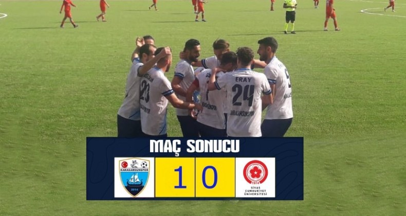 Karasamsunspor, Cumhuriyet Üniversitesi’ne acımadı: 1- 0