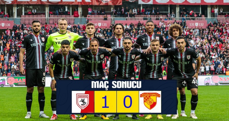 Yılport Samsunspor 1 attı 3 aldı