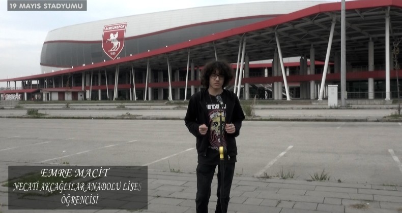 Tekkeköy’de öğrenci ve öğretmenlerden anlamlı klip