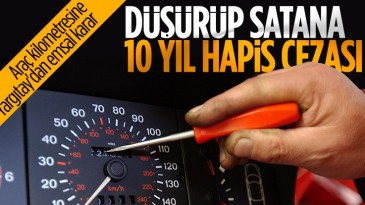 Araç kilometresini düşüren satıcıya Yargıtay’dan ceza