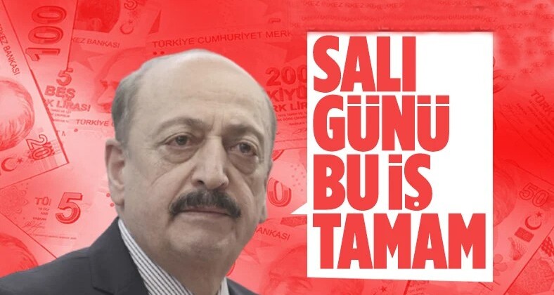 Vedat Bilgin: Salı günü bu iş tamam