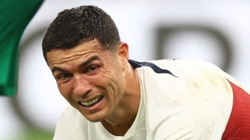Cristiano Ronaldo, gözyaşlarına hakim olamadı