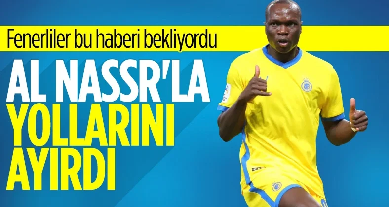 Aboubakar, Al Nassr’a veda etti